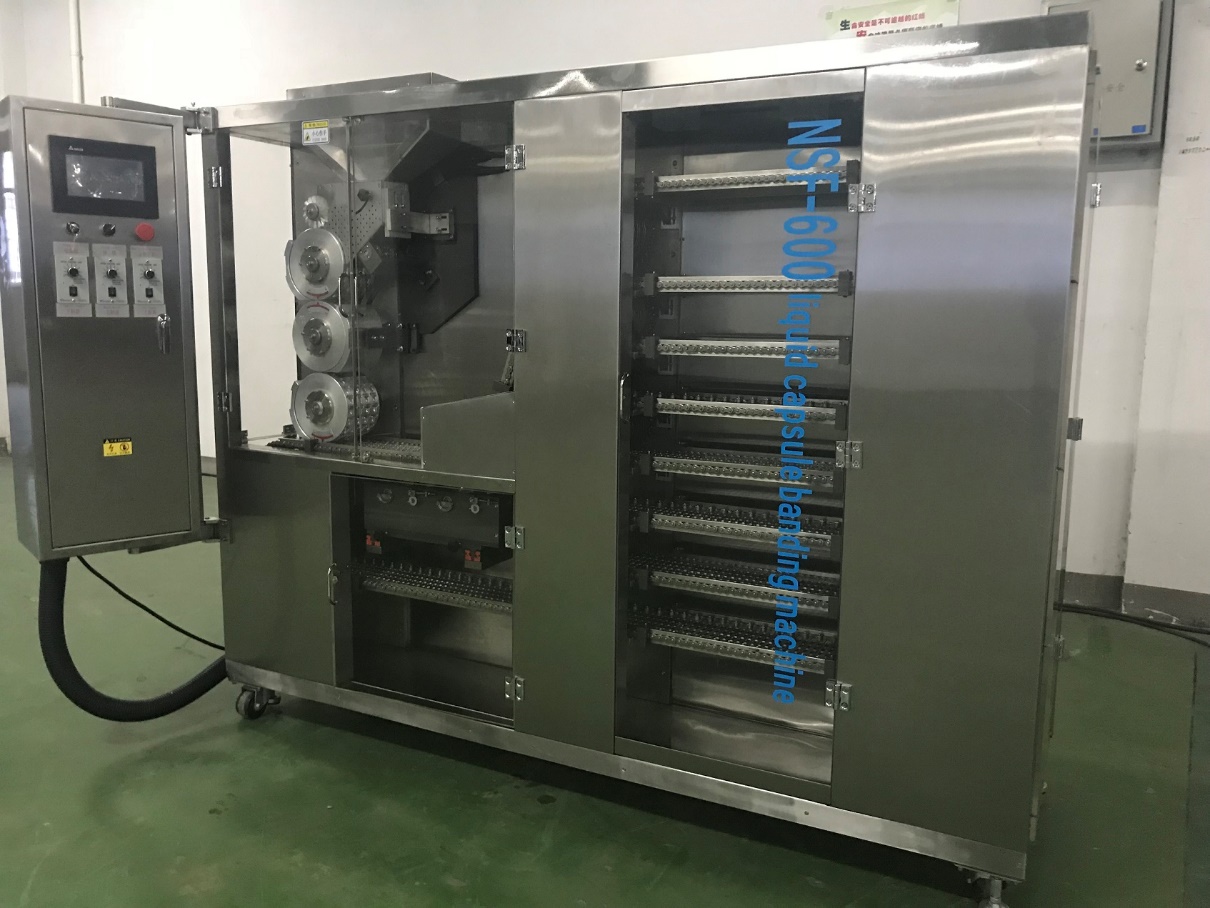 New Liquid Capsule Banding and Glue Sealer Model NSF600 Buzz Equipment